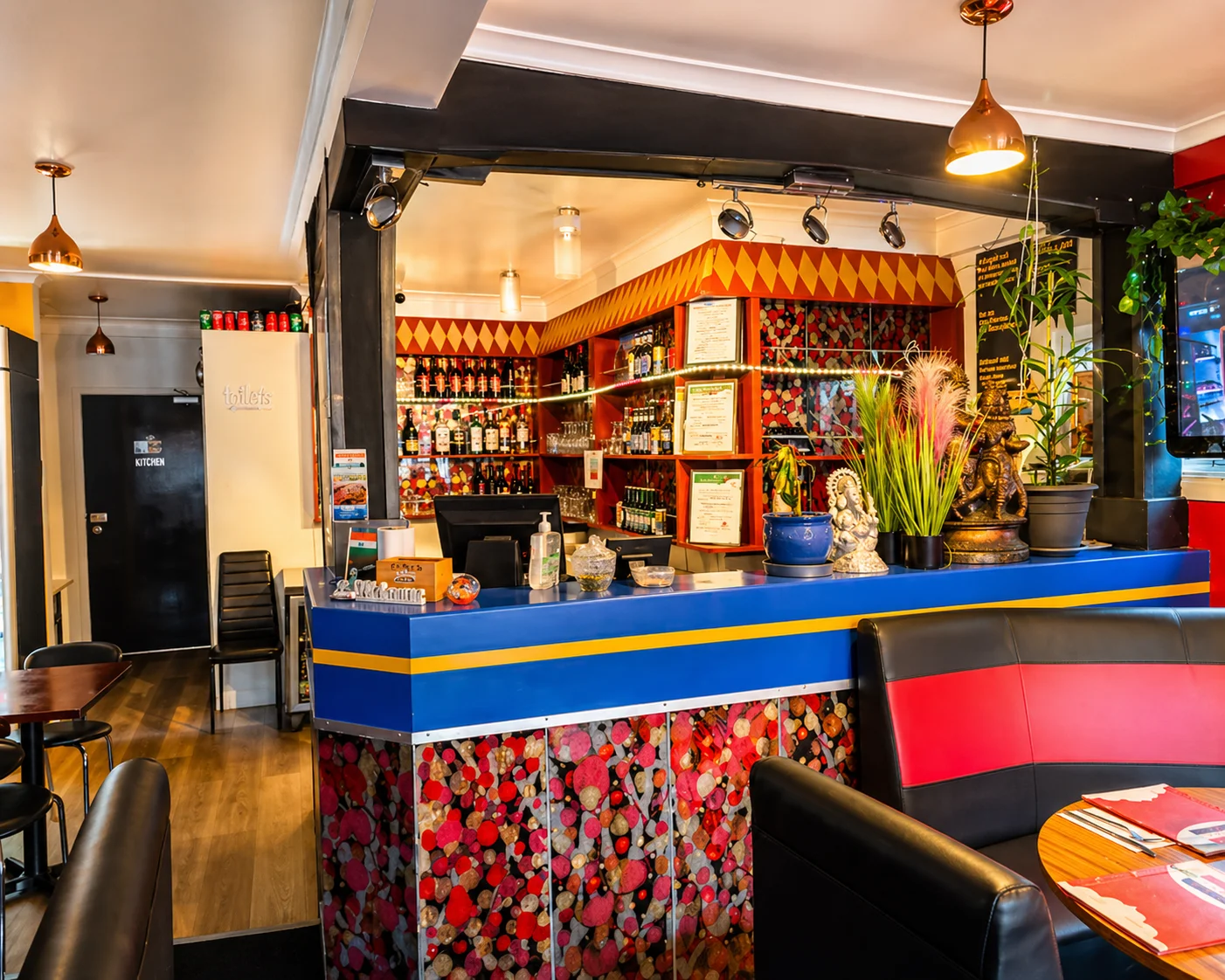 Swagat India restaurant interior